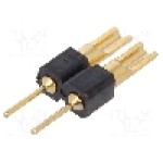 Conector 2 pini, seria {{Serie conector}}, pas pini 2.54mm, CONNFLY - DS1004-02-1*23B