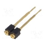 Conector 2 pini, seria {{Serie conector}}, pas pini 2,54mm, FISCHER ELEKTRONIK - MK13.02GX2