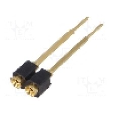 Conector 2 pini, seria {{Serie conector}}, pas pini 2,54mm, FISCHER ELEKTRONIK - MK13.02GX2
