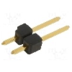 Conector 2 pini, seria {{Serie conector}}, pas pini 2.54mm, FISCHER ELEKTRONIK - SL11.124.02G