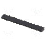 Conector 32 pini, seria {{Serie conector}}, pas pini 1.27mm, CONNFLY - DS1065-02-1*32S8BS1