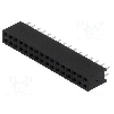 Conector 32 pini, seria {{Serie conector}}, pas pini 2,54mm, CONNFLY - DS1023-2*16S21