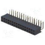 Conector 32 pini, seria {{Serie conector}}, pas pini 2.54mm, CONNFLY - DS1024-2*16R0