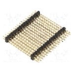 Conector 34 pini, seria {{Serie conector}}, pas pini 2.54mm, FISCHER ELEKTRONIK - SL6.315.34G