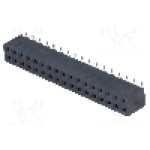 Conector 34 pini, seria {{Serie conector}}, pas pini 2.54mm, NINIGI - ZL264-34DG