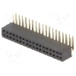 Conector 36 pini, seria {{Serie conector}}, pas pini 1.27mm, CONNFLY - DS1065-14-2*18S8BR