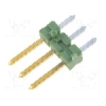 Conector 3 pini, seria AMPMODU MOD II, pas pini 2.54mm, TE Connectivity - 825433-3