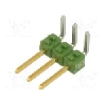 Conector 3 pini, seria AMPMODU MOD II, pas pini 2.54mm, TE Connectivity - 826631-3