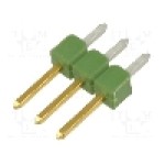 Conector 3 pini, seria AMPMODU MOD II, pas pini 2.54mm, TE Connectivity - 826646-3