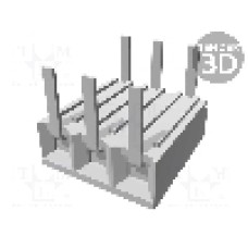 Conector 3 pini, seria HV-100, pas pini 2.54mm, TE Connectivity - 216602-3