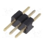 Conector 3 pini, seria {{Serie conector}}, pas pini 1.27mm, CONNFLY - DS1031-01-1*3P8BV3-1