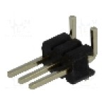Conector 3 pini, seria {{Serie conector}}, pas pini 1.27mm, CONNFLY - DS1031-03-1*3P8BS311-3A