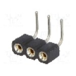 Conector 3 pini, seria {{Serie conector}}, pas pini 2.54mm, CONNFLY - DS1002-01-1*3R13