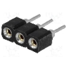 Conector 3 pini, seria {{Serie conector}}, pas pini 2.54mm, CONNFLY - DS1002-01-1*3V13-JK