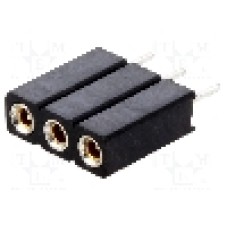 Conector 3 pini, seria {{Serie conector}}, pas pini 2.54mm, CONNFLY - DS1002-03-1*3131
