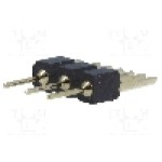 Conector 3 pini, seria {{Serie conector}}, pas pini 2.54mm, CONNFLY - DS1004-02-1*3-3B