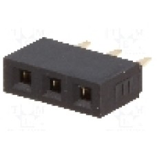 Conector 3 pini, seria {{Serie conector}}, pas pini 2.54mm, NINIGI - ZL305-03