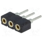 Conector 3 pini, seria {{Serie conector}}, pas pini 2mm, CONNFLY - DS1002-02-1*3BT1F6