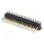 Conector 40 pini, seria {{Serie conector}}, pas pini 1.27mm, CONNFLY - DS1031-08-2*20P8BS41XT-3A
