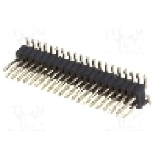 Conector 40 pini, seria {{Serie conector}}, pas pini 1.27mm, CONNFLY - DS1031-08-2*20P8BS41XT-3A