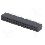 Conector 40 pini, seria {{Serie conector}}, pas pini 1.27mm, CONNFLY - DS1065-03-2*20S8BV