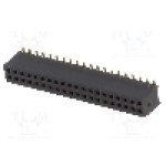 Conector 40 pini, seria {{Serie conector}}, pas pini 1.27mm, CONNFLY - DS1065-05-2*20S8BSXB