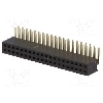 Conector 40 pini, seria {{Serie conector}}, pas pini 1.27mm, CONNFLY - DS1065-14-2*20S8BR