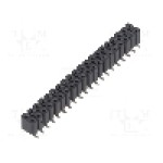 Conector 40 pini, seria {{Serie conector}}, pas pini 2.54mm, FISCHER ELEKTRONIK - 10027118