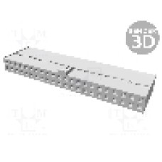 Conector 44 pini, seria C-Grid III, pas pini 2.54mm, MOLEX - 901420044