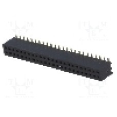 Conector 48 pini, seria {{Serie conector}}, pas pini 1.27mm, CONNFLY - DS1065-05-2*24S8BS