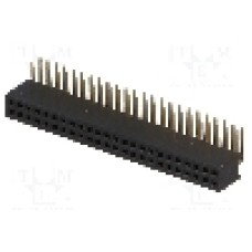 Conector 48 pini, seria {{Serie conector}}, pas pini 1,27mm, CONNFLY - DS1065-14-2*24S8BR