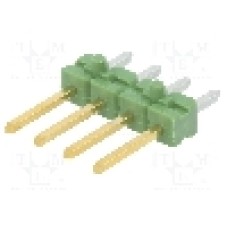 Conector 4 pini, seria AMPMODU MOD II, pas pini 2.54mm, TE Connectivity - 825433-4