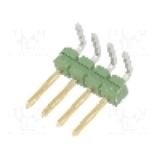Conector 4 pini, seria AMPMODU MOD II, pas pini 2.54mm, TE Connectivity - 825437-4