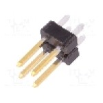 Conector 4 pini, seria BERGSTIK II, pas pini 2.54mm, Amphenol Communications Solutions - 67996-204HLF