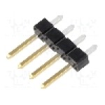 Conector 4 pini, seria BERGSTIK, pas pini 2.54mm, Amphenol Communications Solutions - 77311-101-04LF