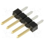 Conector 4 pini, seria BERGSTIK, pas pini 2.54mm, Amphenol Communications Solutions - 77311-118-04LF