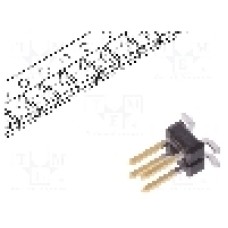Conector 4 pini, seria BERGSTIK, pas pini 2.54mm, Amphenol Communications Solutions - 95278-801A04LF