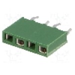 Conector 4 pini, seria HV-100, pas pini 2.54mm, TE Connectivity - 215297-4