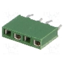 Conector 4 pini, seria HV-100, pas pini 2.54mm, TE Connectivity - 215297-4