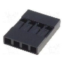 Conector 4 pini, seria MTE, pas pini 2.54mm, ADAM TECH - MTE-04