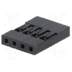 Conector 4 pini, seria NSR/NDR, pas pini 2.54mm, NINIGI - NSR-04