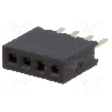 Conector 4 pini, seria {{Serie conector}}, pas pini 1.27mm, CONNFLY - DS1065-01-1*4S8BV