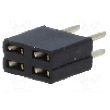 Conector 4 pini, seria {{Serie conector}}, pas pini 1.27mm, CONNFLY - DS1065-08-2*2S8BV