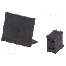 Conector 4 pini, seria {{Serie conector}}, pas pini 1.27mm, CONNFLY - DS1065-10-2*2S8BS