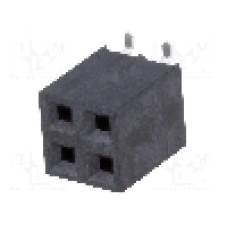 Conector 4 pini, seria {{Serie conector}}, pas pini 2.54mm, NINIGI - ZL264-4DG