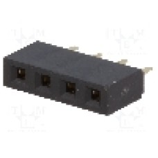 Conector 4 pini, seria {{Serie conector}}, pas pini 2.54mm, NINIGI - ZL305-04