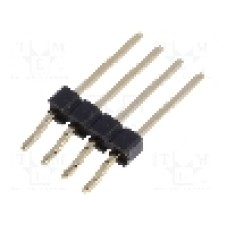 Conector 4 pini, seria {{Serie conector}}, pas pini 2.54mm, NINIGI - ZL315-4SGH