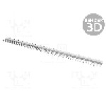 Conector 50 pini, seria AMPMODU MOD II, pas pini 2.54mm, TE Connectivity - 5-826926-0