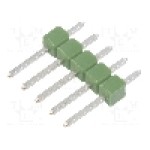 Conector 5 pini, seria AMPMODU MOD II, pas pini 2,54mm, TE Connectivity - 826926-5