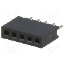 Conector 5 pini, seria {{Serie conector}}, pas pini 1.27mm, CONNFLY - DS1065-01-1*5S8BV